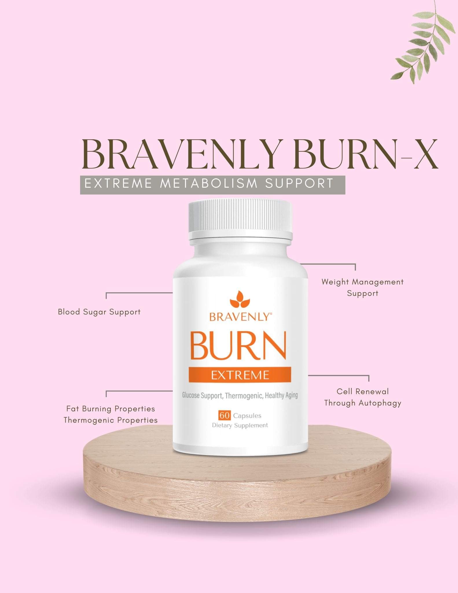 Bravenly Burn-X — Extreme Metabolism Support