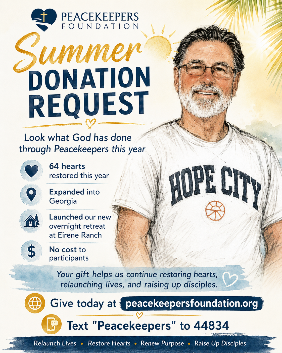 God Is Not Finished: Our Summer Donation Appeal
